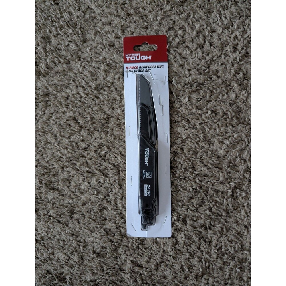 Hyper Tough Unisex 9-Piece Reciprocating Saw Blades Industrial
